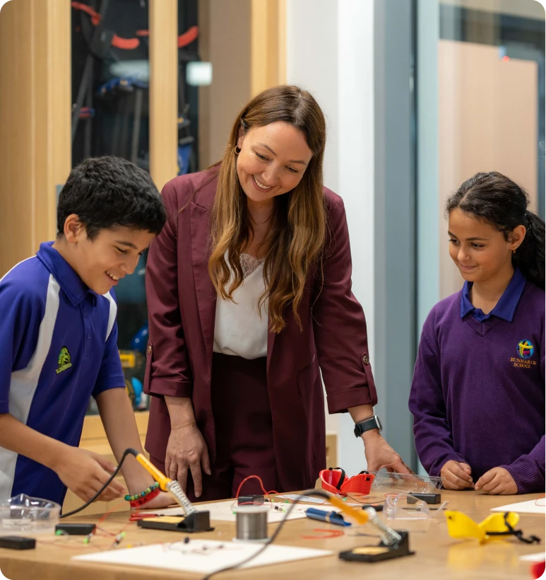 Recognised by KHDA as wellbeing Leader – Positive Education School img